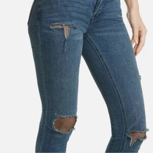 Free People Distressed Jeans
